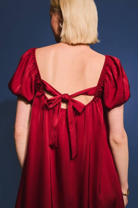 Sierra Satin Dress