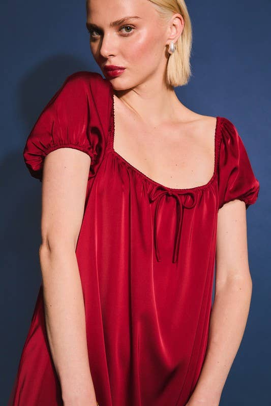 Sierra Satin Dress