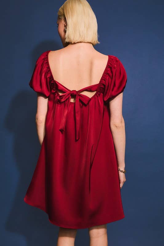 Sierra Satin Dress