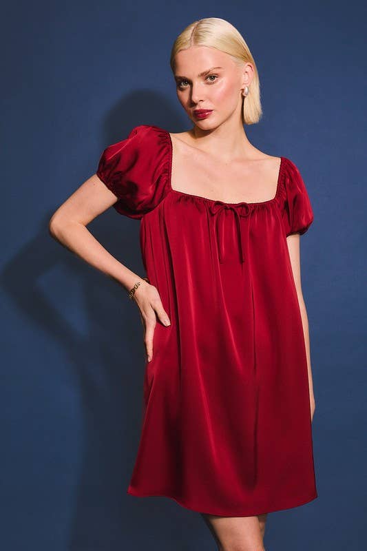 Sierra Satin Dress