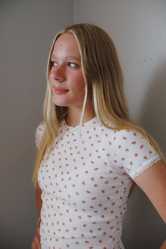 Lila Baby Tee