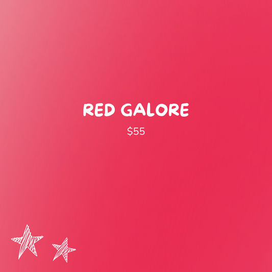 RED GALORE grab bag