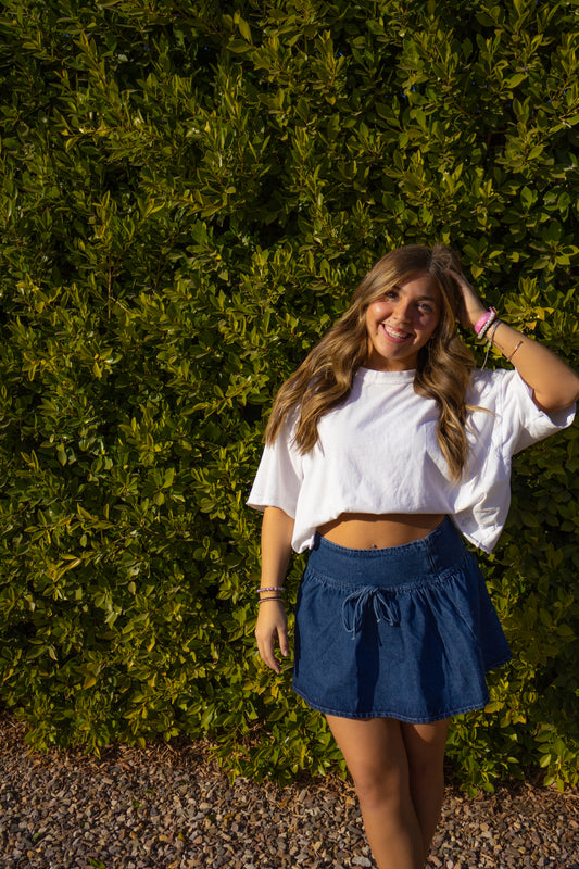 Harper Denim Skirt